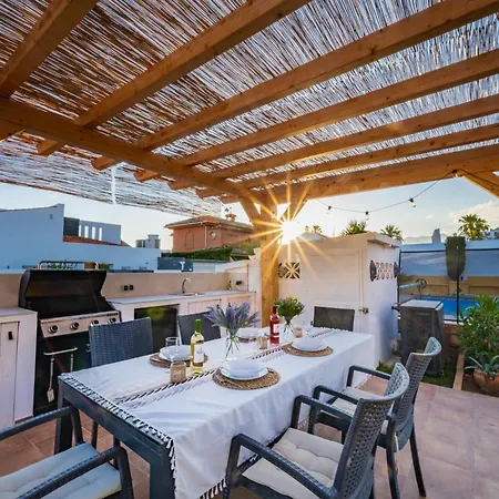 Typical House Chapas Playa With Heated Pool Marbellac