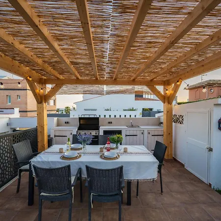 ヴィラ Typical House Chapas Playa With Heated Pool